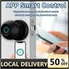 Smart Door Fingerprint Lock for Tuya Smart Lock with Bluetooth Door Lock Keyless Entry with Fingerprint and Tuya App