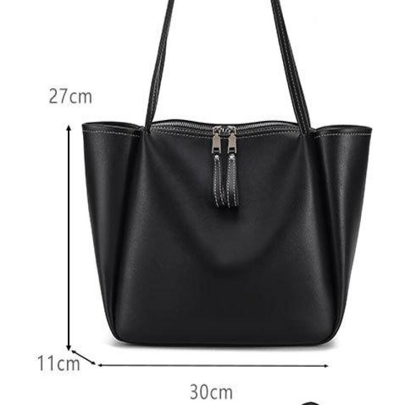 Новая модная роскошная большая вместительная сумка-тоут, многофункциональная повседневная простая женская сумка из мягкой кожи, дизайнерская сумка через плечо