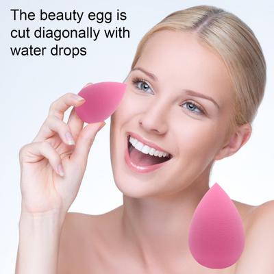 Спонж для макияжа Waterdrop Powder Puff без латекса, для нанесения тональной основы, растушевки жидких, пудровых и кремовых текстур, бьюти-спонж-блендер, инструменты для макияжа