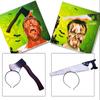 Hammer Holiday Props Saw Halloween Headband Simulation Headwear Women Hairband Scary Hair Hoop