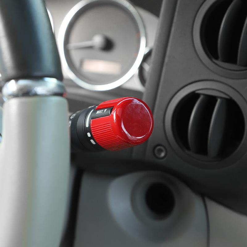 Декоративная наклейка на переключатель стеклоочистителя фар, подходит для Dodge Nitro 2007-2012, для Jeep Liberty, для Jeep Grand Commander, аксессуары для интерьера