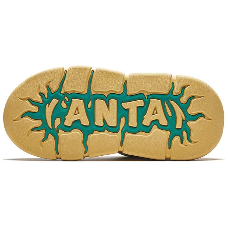 Anta Comfortable Versatile Non-Slip Wear-Resistant Low-Top Skate Shoes Women Sneaker Light-Green 122448072-2