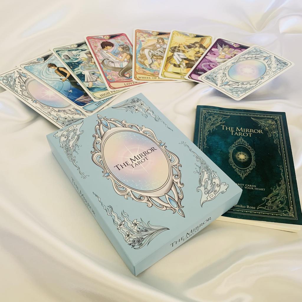The Mirror Tarot Japanese Edition | Himiko Rose | 22 Cards with Japanese Instruction Manual [Authentic]