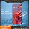 For Moto S50 5G / Moto Edge 50 Neo 5G Glass IMAK Hydrogel Film 4th Generation Full Coverage Screen Protector