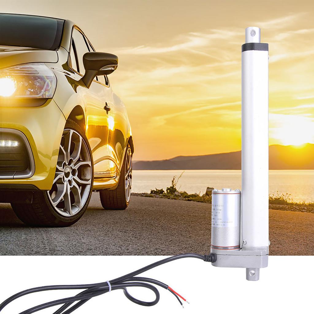 Электрический линейный привод JS TGZ U1 Двигатель постоянного тока 30мм с 300Н 12В постоянного тока IP45 для различных целей(250мм )