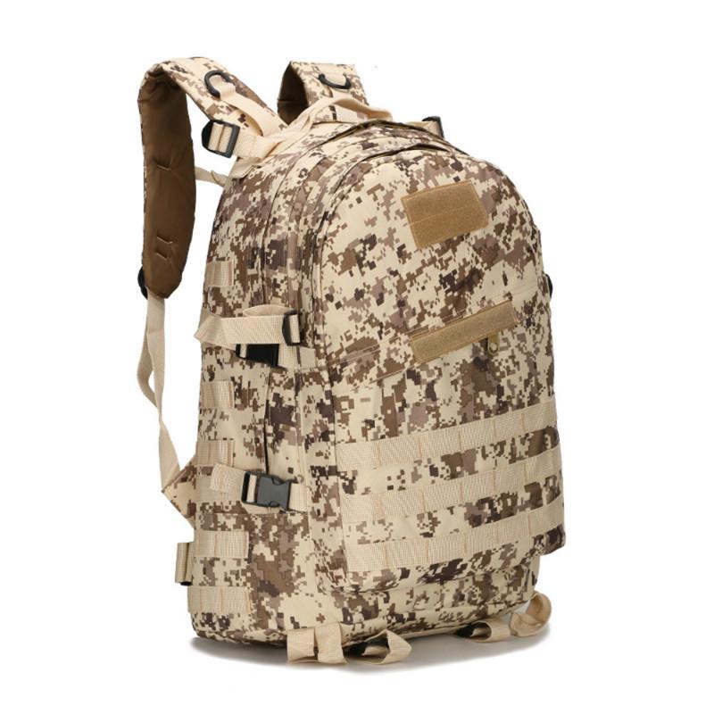 40L Tactical Military Backpack Waterproof Outdoor Hiking Trekking Camouflage 3D Backpack