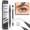 Карандаш для бровей Natural and Smooth Wild Eyebrow с двумя головками, водостойкий, устойчивый к поту и не размазывающийся