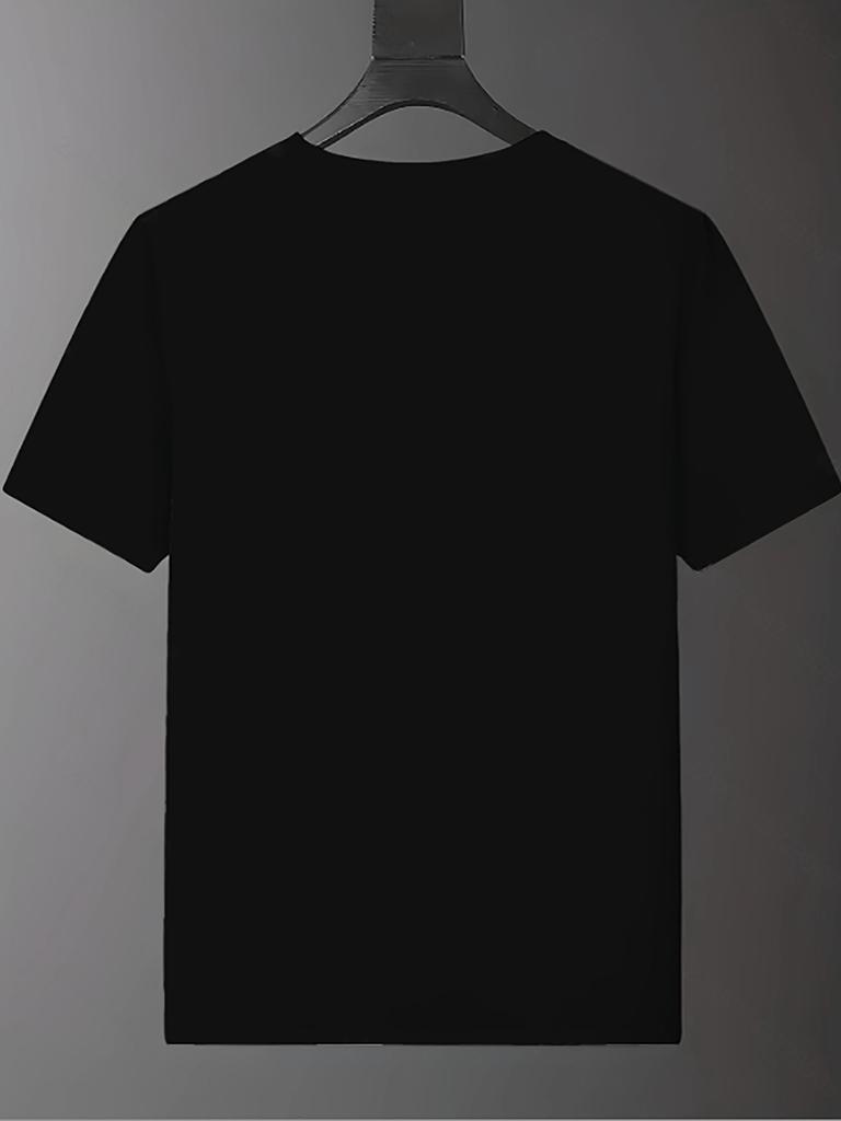 Men's Funny Beer Lover T-Shirt Hello Darkness My Old Friend Graphic Tee Shirt with Golden Print Men Clothing Comfortable