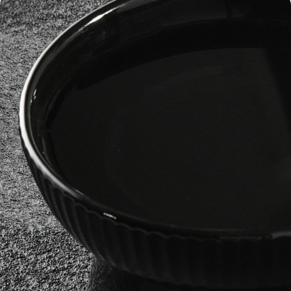 Ceramic Cat Bowl Slanted/Flat Mouth Dog Food Feeding Basin Pet High Foot Bowl Neck Protection