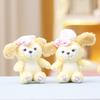 Cute Plush Teddy Bear Keychain Adorable Stuffed Animal Doll Bag Charm Accessory