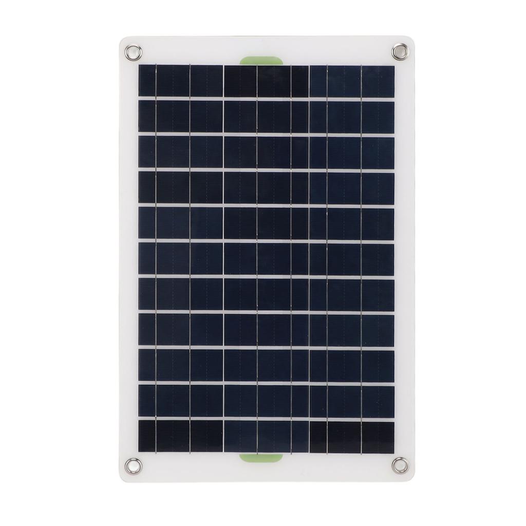 Солнечная панель 20 Вт Высокоэффективная Тонкая Легкая Портативная Зарядное устройство для солнечной панели с