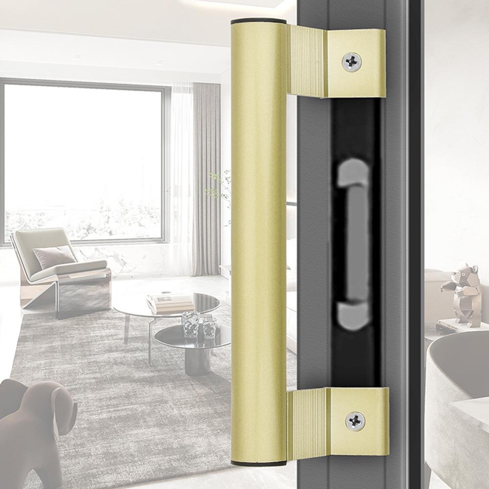 2 шт. ручка из алюминиевого сплава для балконного окна, раздвижная дверь, ручка для стеклянного окна, раздвижная дверь, ящик шкафа, фурнитура Push-pull