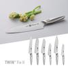 Многоцелевой нож Zwilling Fin 2 180 мм, изготовлен в Сантоку, полностью из нержавеющей стали, можно мыть в посудомоечной машине, изготовлен в префектуре Секи-Гифу, Япония, Twin Fin "Twin"