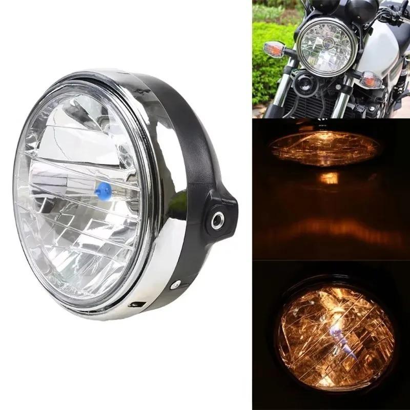 Новый Горячий 1 шт. Хрустальные Фары Мотоцикла Hornet 600 900 CB400/900 Модифицированная Фара в Сборе Фара Мотоцикла