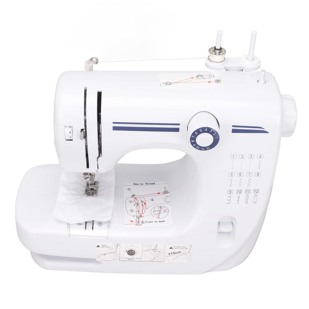 Мини швейная машина 12 стежков многофункциональная электрическая настольная швейная машина для домашнего использования