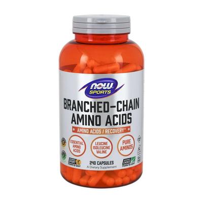 Спортивные аминокислоты с разветвленной цепью, 240 вегетарианских капсул