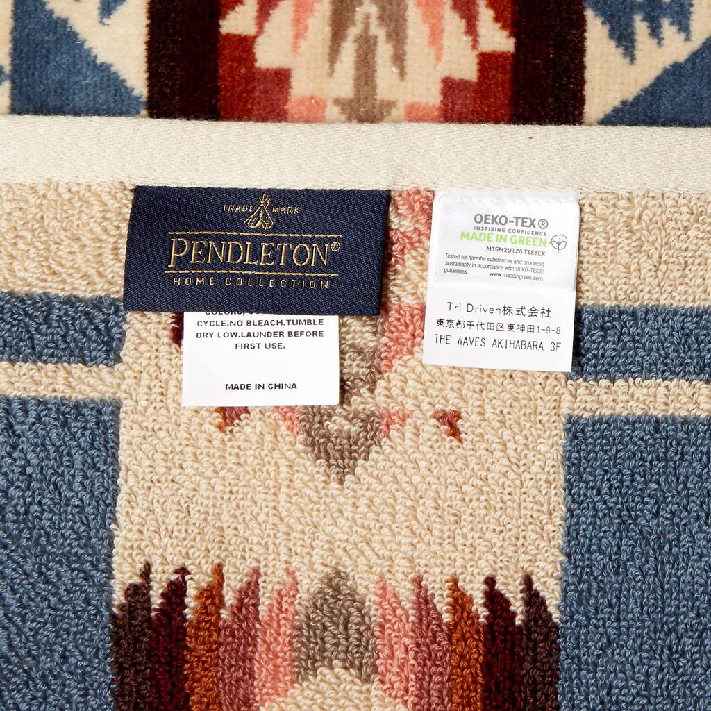 Полотенце для спа XB233 Большое жаккардовое полотенце для спа CHIEF JOSEPH ROSEWOOD [Пендлтон] [Товар]