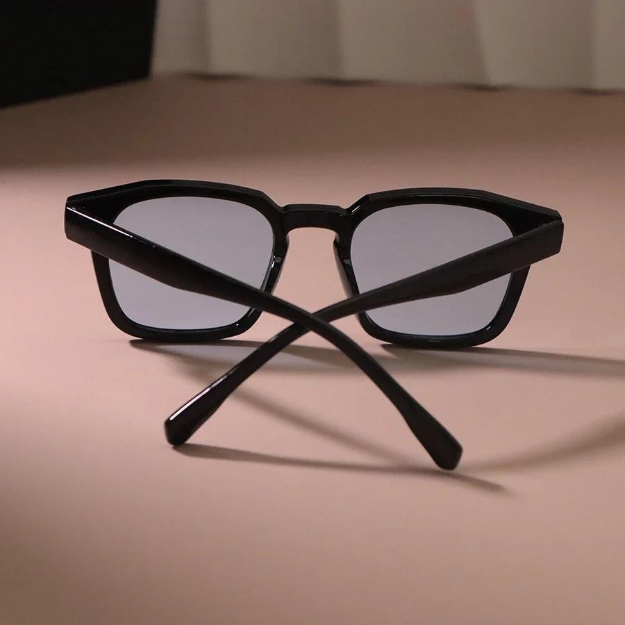 Винтажные однотонные повседневные солнцезащитные очки мужские женские брендовые солнцезащитные очки мужские женские модные квадратные дорожные очки