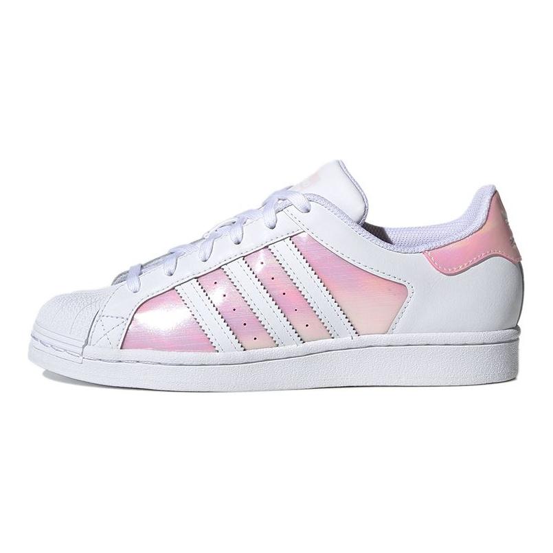 adidas Superstar White Clear Pink Женские кроссовки Cloud-White FX6042