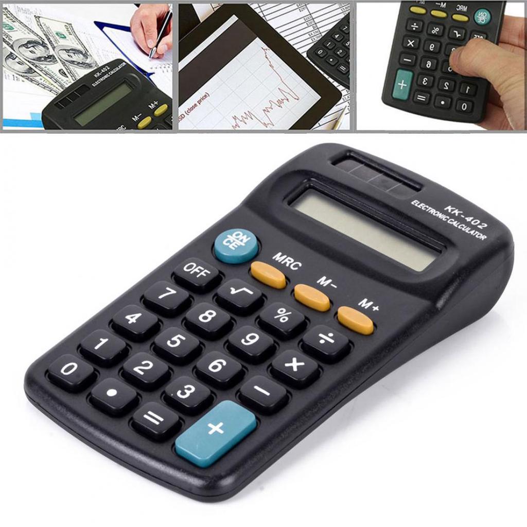 Mini Portable Pocket 8 Digits Electronic Study Calculator Student School Supply