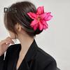 Imitation Flower Hair Clip Side Bang Non-Fading Hairpin Decorative Secure Women Hair Pin Hair Accessory