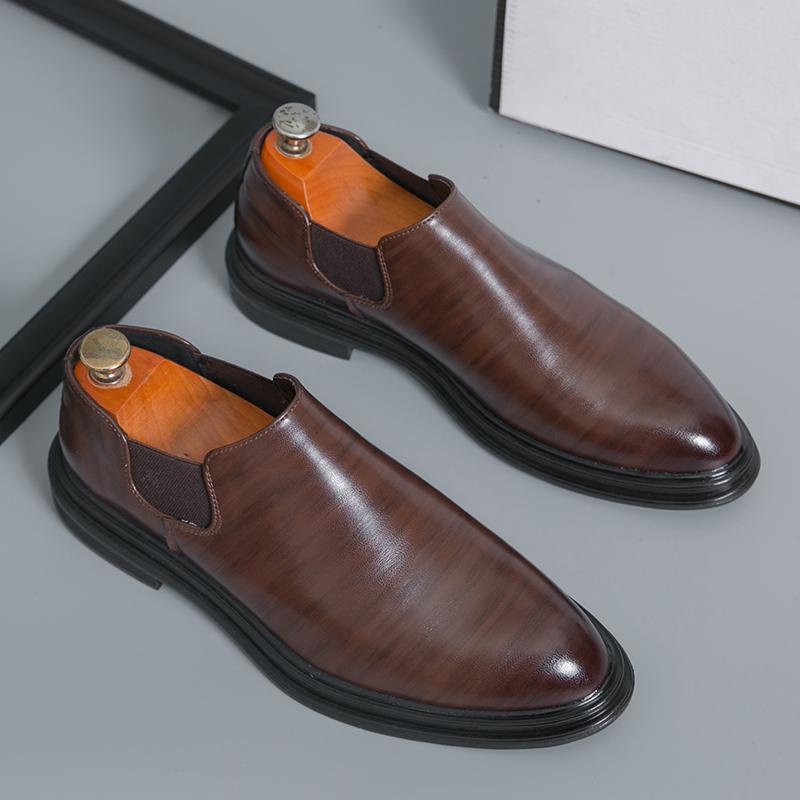 Модная кожаная модная повседневная обувь мужская классические мужские лоферы мужские слипоны нарядная обувь мужская удобная деловая обувь брендовые балетки