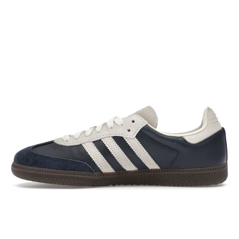 Adidas Samba OG Aurora Ink Cream Unisex Sneakers Blue Cream-White Gum JI3217