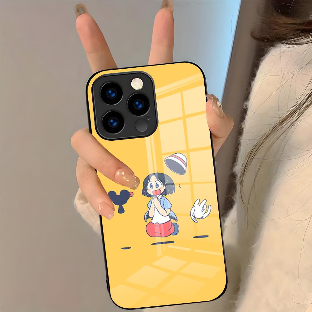 CITY THE ANIMATION Чехол для телефона Для IPhone 17 Pro Max 16 15 14 Pro Max 13 11 Plus Стеклянная крышка