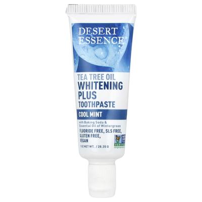 Зубная паста Tea Tree Oil Whitening Plus, прохладная мята, 28,35 г (1 унция)