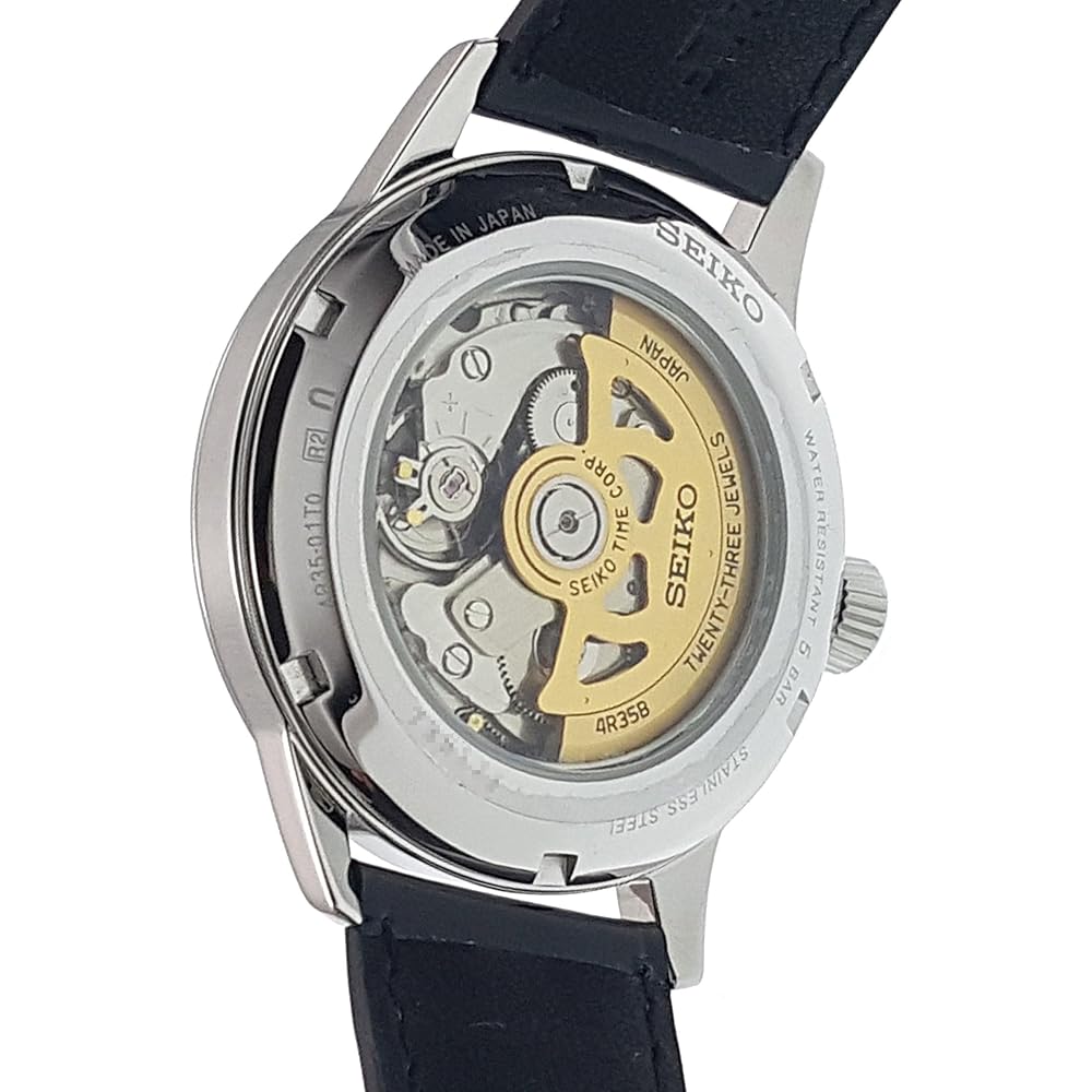 Мужские автоматические часы Seiko Presage SRPB43J1 Серебристая нержавеющая сталь 40 мм
