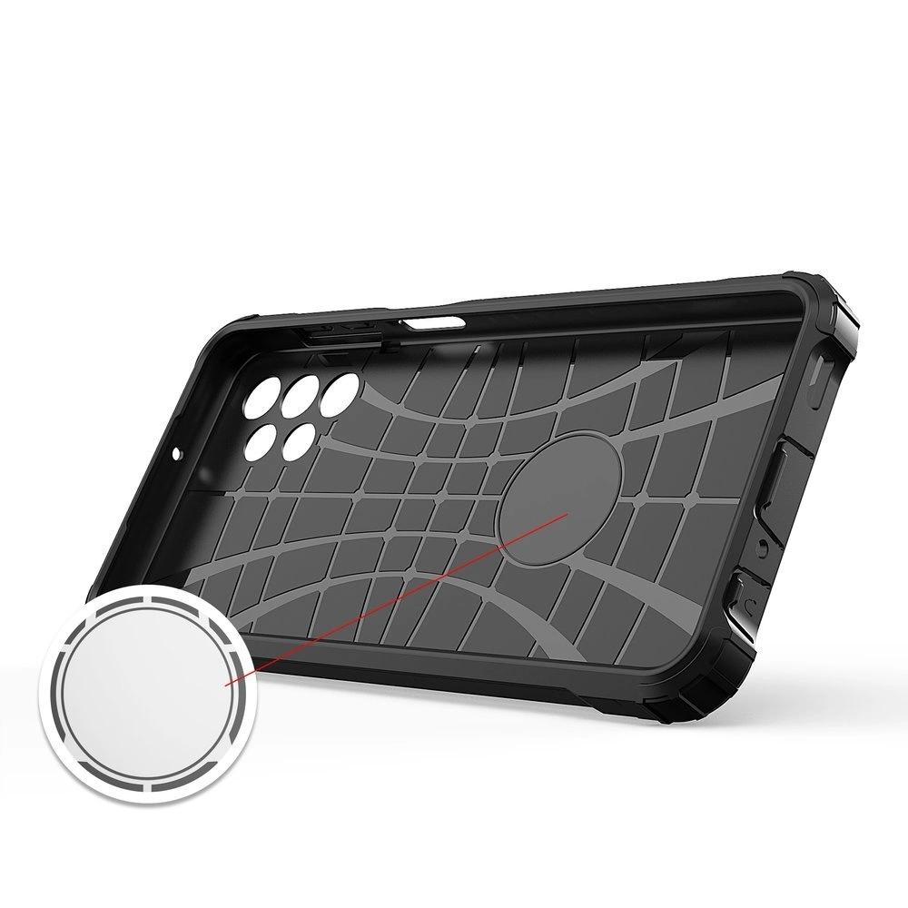 Гибридный бронированный гибридный чехол для Samsung Galaxy A32 5G Gold