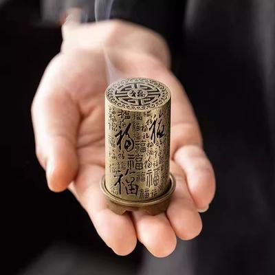 Креативный держатель для благовоний из сплава, украшение для дома, маленькие китайские курильницы для ароматерапии в помещении, вертикальная курильница для благовоний
