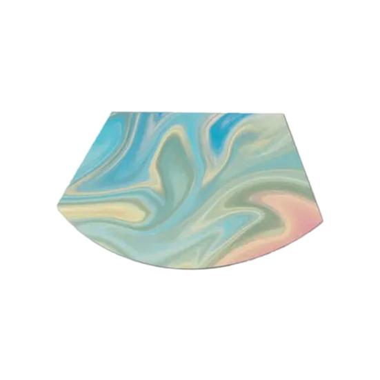 Впитывающие подставки под тарелки Диатомовые подставки под тарелки Маслостойкие Термостойкие Современные коврики для стола для обеденного стола, пикника, вечеринки