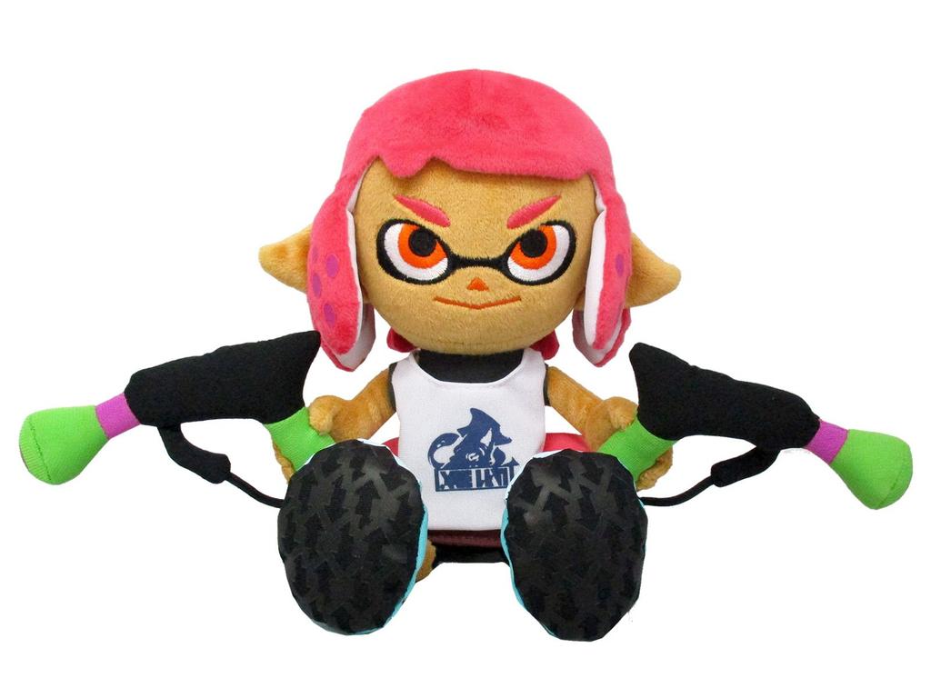 Sanei Boeki Splatoon 2 ALL STAR COLLECTION Мягкая игрушка для девочек SP26 (S) Ш12×Г17×В23см
