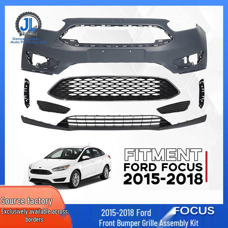 Сборка переднего бампера Ford Focus (Модели 2015-2018 годов)