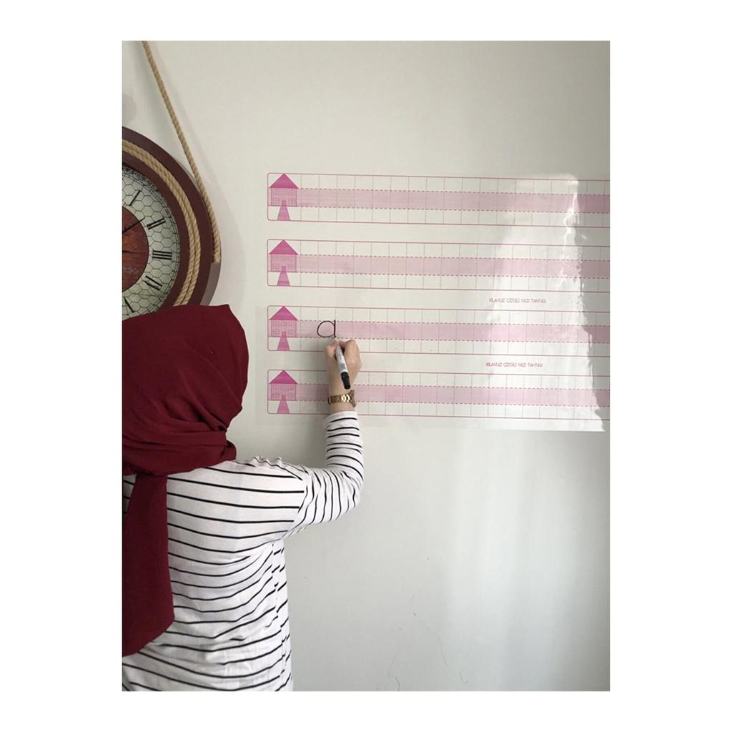 Руководство для 1-го класса Бумажная доска для письма с подкладкой Руководство для писем Образовательный набор Набор бумажных досок + ручка