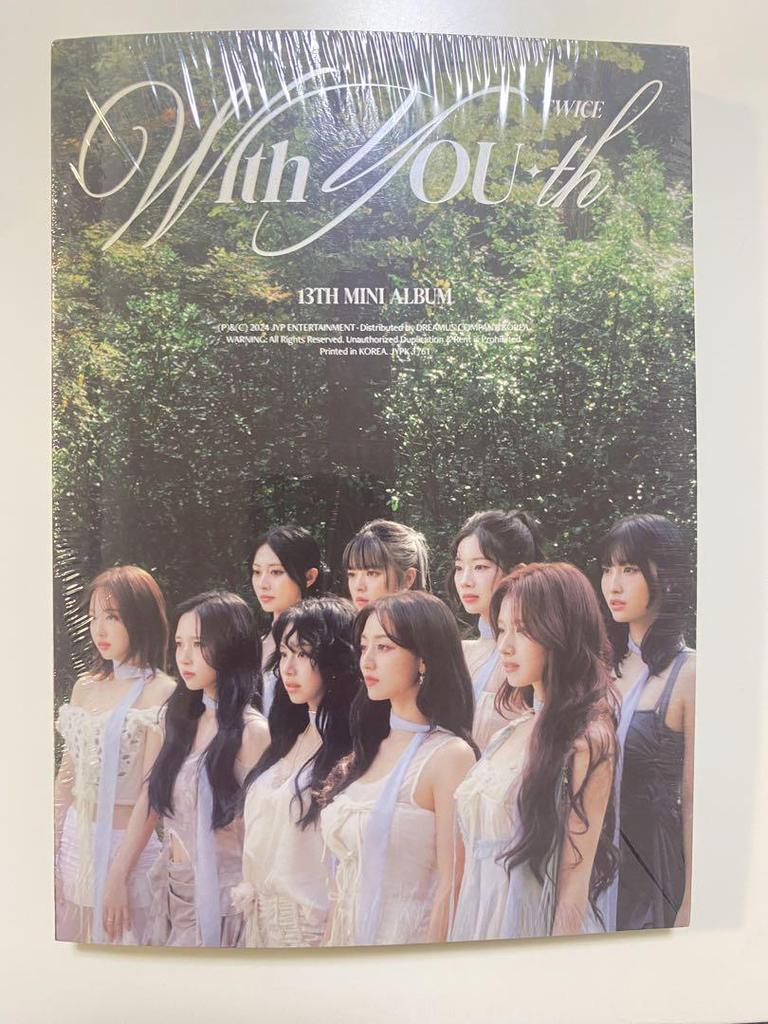 [USED] TWICE With YOU-th US Limited Autographed Postcard