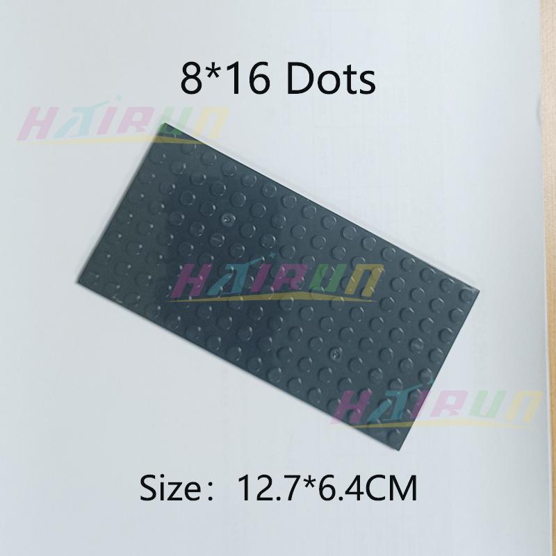 5 шт. 8x16 точек Двусторонняя Базовая Пластина Строительные Блоки Мелкие Детали Тонкая Пластина Кирпичики DIY Творческие Развивающие Образовательные Игрушки