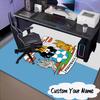 Custom Name Coventry Football Club Crest Rug for Living Room, Game Rooms, Office, Bedroom, Floor Mat Playful Design, fan gifts Christmas decor