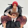 18 см Фигурка Аниме One Piece Шанкс Четыре Императора Рыжеволосый Шанкс Фигурка Действия Взрослый Коллекционная Модель Кукла Игрушки Подарок
