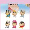 Charming Crayon Shin-chan Character Dolls Cute Animal Designs For Cake Decorations