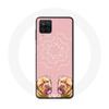 Case - Samsung - Galaxy A12 - Flexible - Pink - Bordeaux Mastiff
