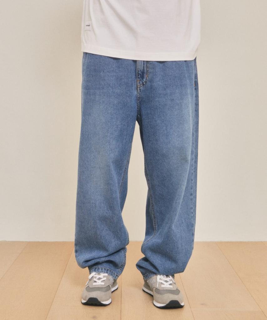 MARK GONZALES Relaxed Denim Pant - Blue