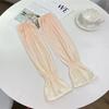 Gradient Sunscreen Arm Covers Elastic Cycling Gloves Cute Long Ice Silk Sleeves  Driving