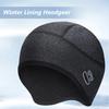Cycling Helmet Liner Skull Fall Winter Eyeglasses Hole Warm Thick Fleece Stretch Outdoor Riding Helmet Protector Brimless Beanie Headgear