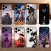 Аниме D-Dororo Крутой чехол для телефона для iPhone 17,16,15,14,13,12,11 Plus,Pro,Max,Mini Силиконовый черный Мягкая крышка