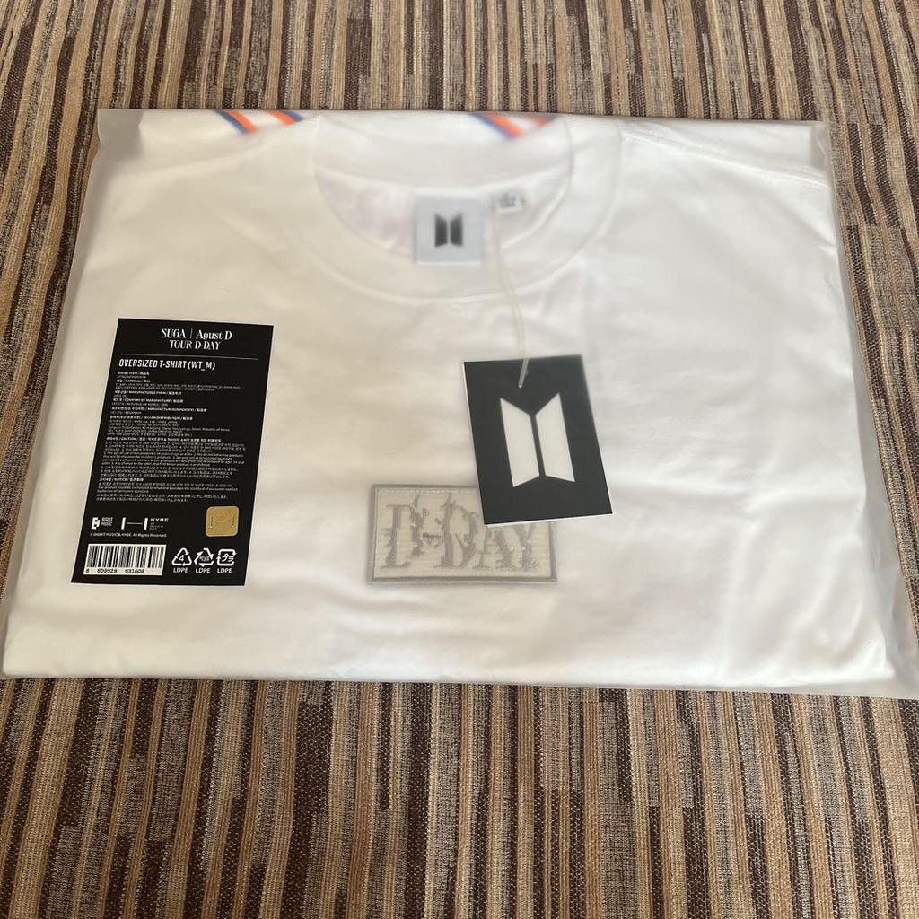 [USED] BTS AgustD SUGA D-DAY T-shirt Size M