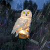 LED Garden Lights Solar Night Lights Owl Shape Solar-Powered Lamp