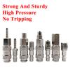 EU Air Hose Fittings Coupling Compressor Accessories Quick Release Fitting  European standard Pneumatic Connector Rapidities