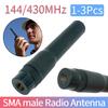 1-3 шт. ST20 Короткое замыкание Двусторонняя ручная радиоантенна для UV-13 UV-3R BNC Ручная антенна SMA Male UHF/VHF Радиоаксессуары